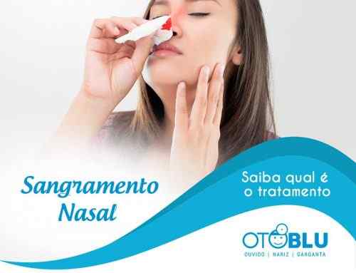 Tratamento para Sangramento Nasal